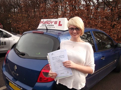 Abbie Passed Driving Test