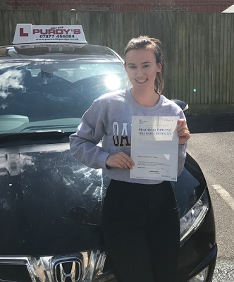Abi Passed Driving Test