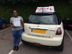 Chloe Passed Driving Test