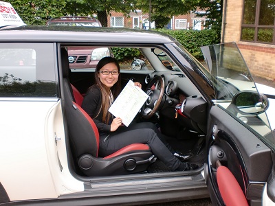 Daphne Passed Driving Test