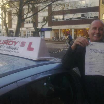 Dave Passed Driving Test