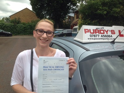 Ewa Passed Driving Test