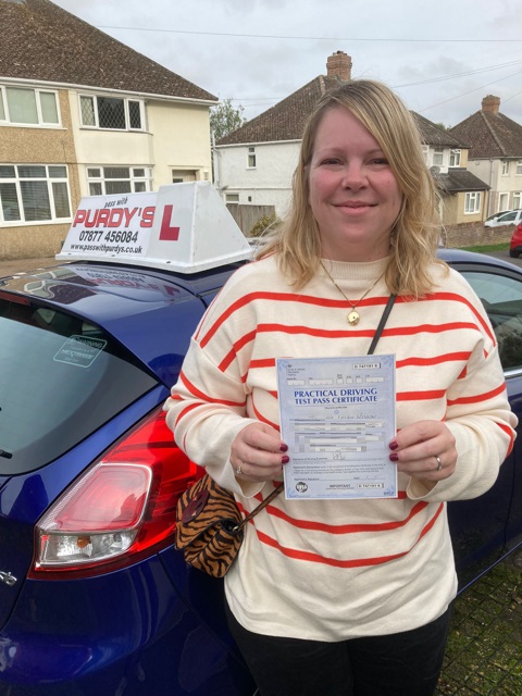 Jenni Passed Driving Test