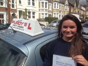 Joanna Passed Driving Test