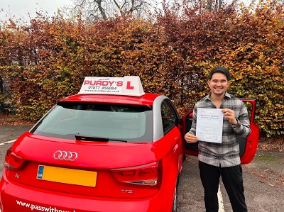 John Passed Driving Test John Passed Driving Test