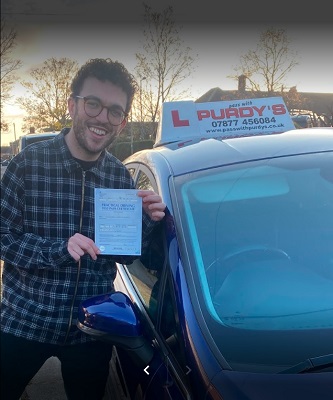 Jon Passed Driving Test