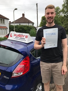 Jonathan Passed Driving Test