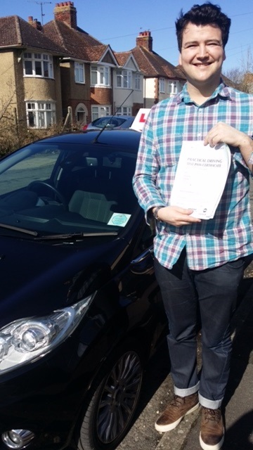 Josh Passed Driving Test