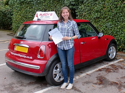 Lucy Passed Driving Test