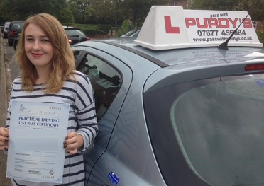 Melissa Passed Driving Test