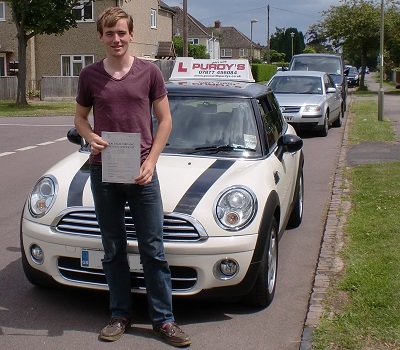 Michael Passed Driving Test