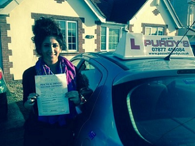 Naz Passed Driving Test