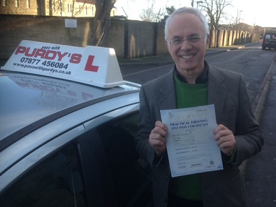 Philip Passed Driving Test