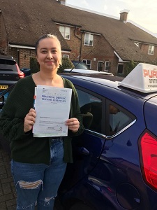Sophie Passed Driving Test
