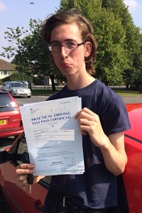 Steed Passed Driving Test