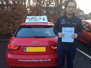 Will Passed Driving Test