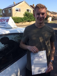 William Passed Driving Test