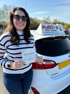 Gabrielle Passed Driving Test